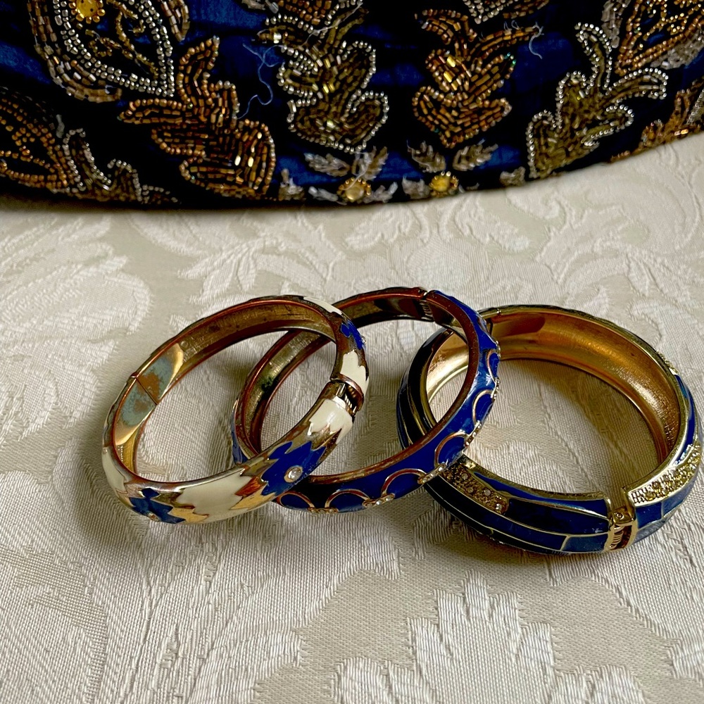 Landau snap closure bracelets.